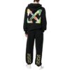 Sudadera con capucha Brush Arrows Slim Skate «Negro Multicolor»