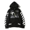 Sudadera con capucha Caravaggio Negra