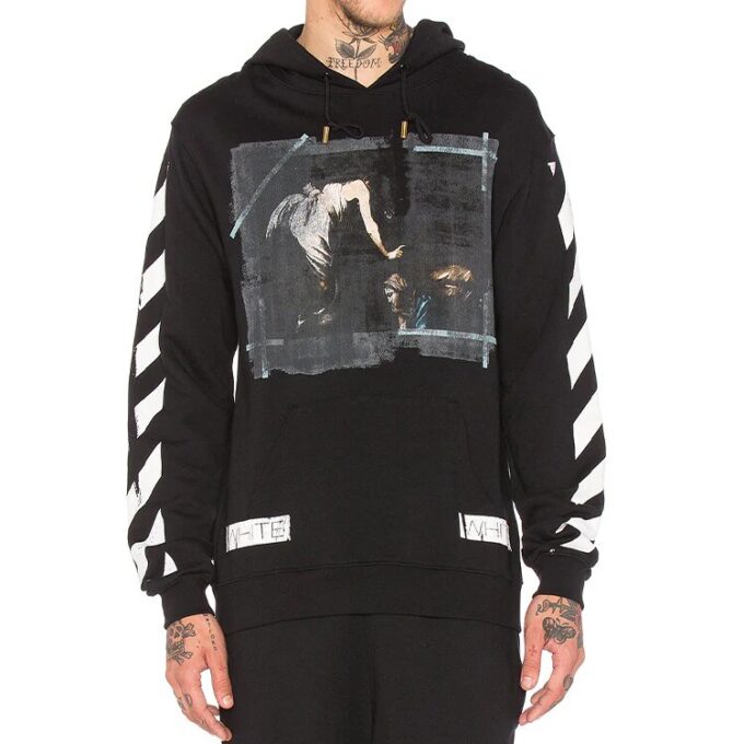 Sudadera con capucha Caravaggio Negra