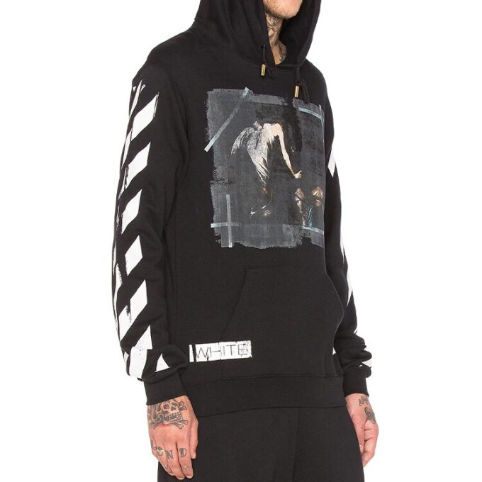 Sudadera con capucha Caravaggio Negra