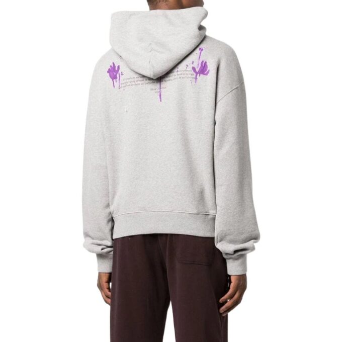 Sudadera con capucha con el logotipo de OW «Gris»