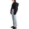Sudadera con capucha corta Off-White con logotipo bordado «Black»