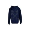 Sudadera con capucha de algodón azul de Off-White