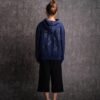 Sudadera con capucha de algodón azul de Off-White