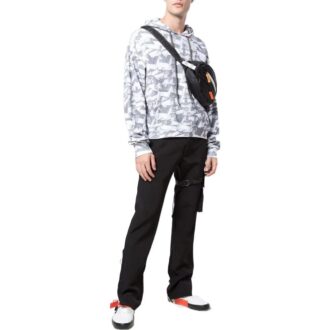 Sudadera con capucha de algodón con estampado de flechas de Arrows