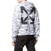 Sudadera con capucha de algodón con estampado de flechas de Arrows