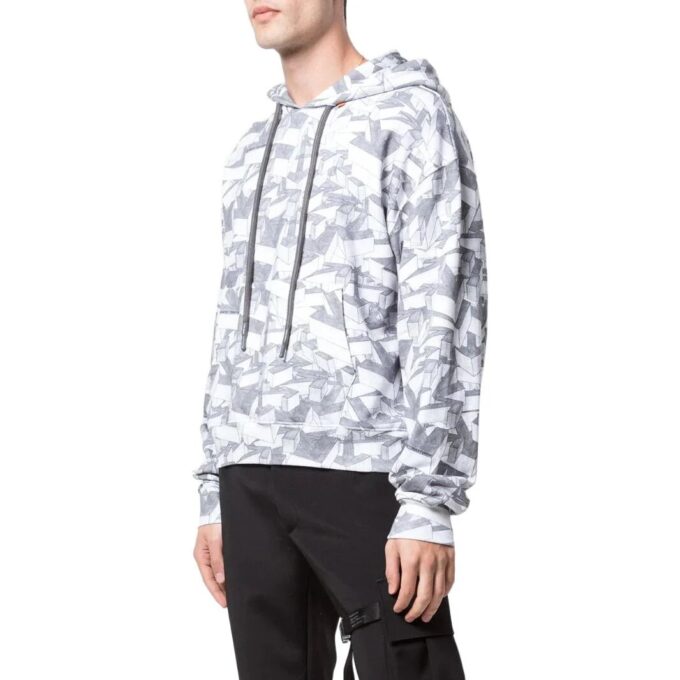 Sudadera con capucha de algodón con estampado de flechas de Arrows