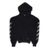 Sudadera con capucha de algodón con estampado Scribble Diag «Negro»