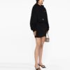 Sudadera con capucha de algodón con logotipo bordado Off-White «Negro»
