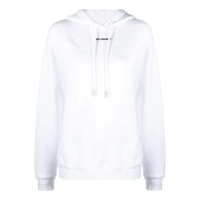 Sudadera con capucha de algodón Off-White Arrows «Blanca»