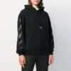 Sudadera con capucha de algodón Off-White, color negro