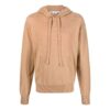 Sudadera con capucha de cachemira con logotipo bordado