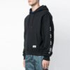 Sudadera con capucha de felpa estampada para hombre, temporada primavera-verano 2019, color negro