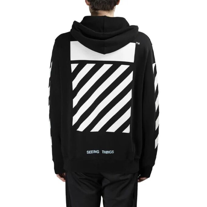 Sudadera con capucha de manga larga para hombre Cravaggio, color negro