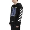 Sudadera con capucha de manga larga para hombre Cravaggio, color negro