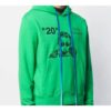 Sudadera con capucha de Public Television Printing para hombre, verde