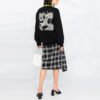 Sudadera con capucha deportiva con estampado de flechas en Off-White, color negro