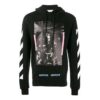Sudadera con capucha Diag Caravaggio «Black Pink»