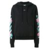 Sudadera con capucha Diag Tulips Over