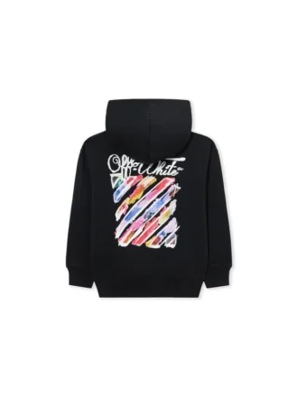 Sudadera con capucha Diagonal Watercolor