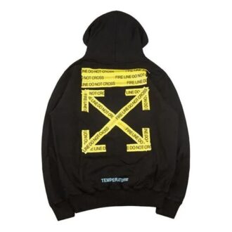 Sudadera Fire Tape «Negro»