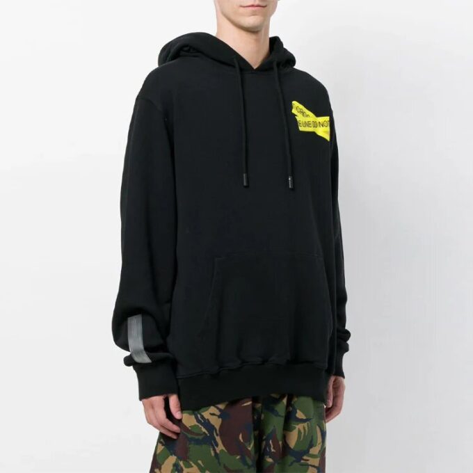 Sudadera Fire Tape «Negro»