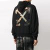 Sudadera con capucha FW20 Painting Arrows para hombre, color negro