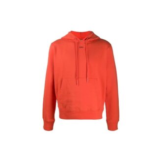 Sudadera con capucha FW20 Stencil para hombre, naranja