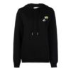 Sudadera con capucha holgada y estampado de Off-White, temporada primavera-verano 2021, color negro