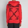 Sudadera con capucha Impressionism «Red»