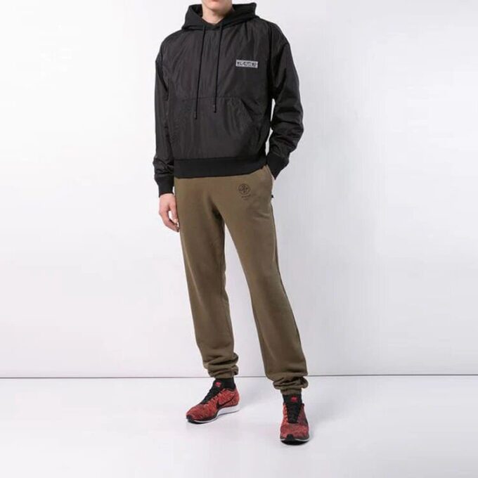 Sudadera con capucha informal con logotipo para hombre SS19