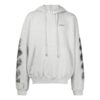 Sudadera con capucha Jumbo Arrow Boxy «Gris melange negro»