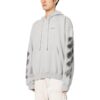 Sudadera con capucha Jumbo Arrow Boxy «Gris melange negro»