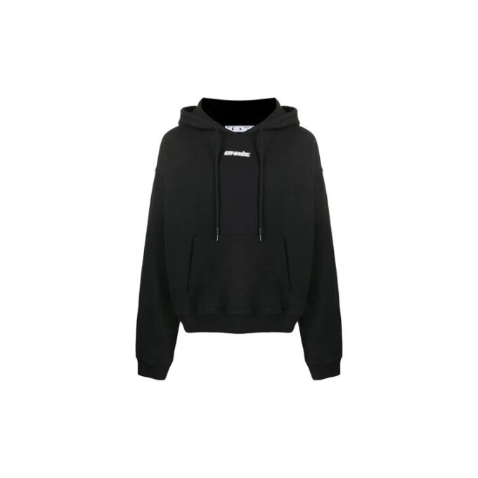 Sudadera con capucha Marker «Negro»