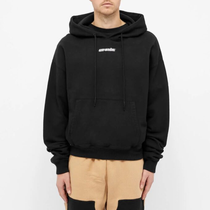 Sudadera con capucha Marker «Negro»