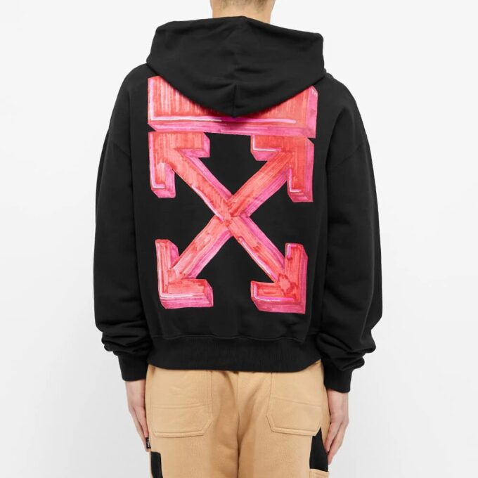 Sudadera con capucha Marker «Negro»