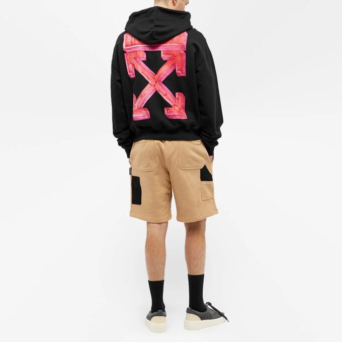Sudadera con capucha Marker «Negro»