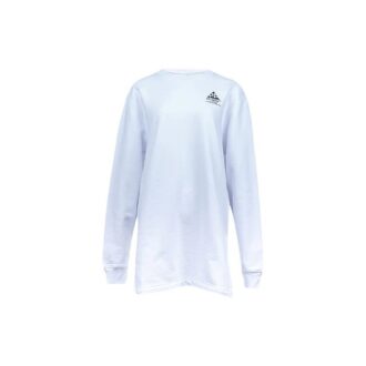 Sudadera con capucha Off-White Arrows de cuello redondo en blanco