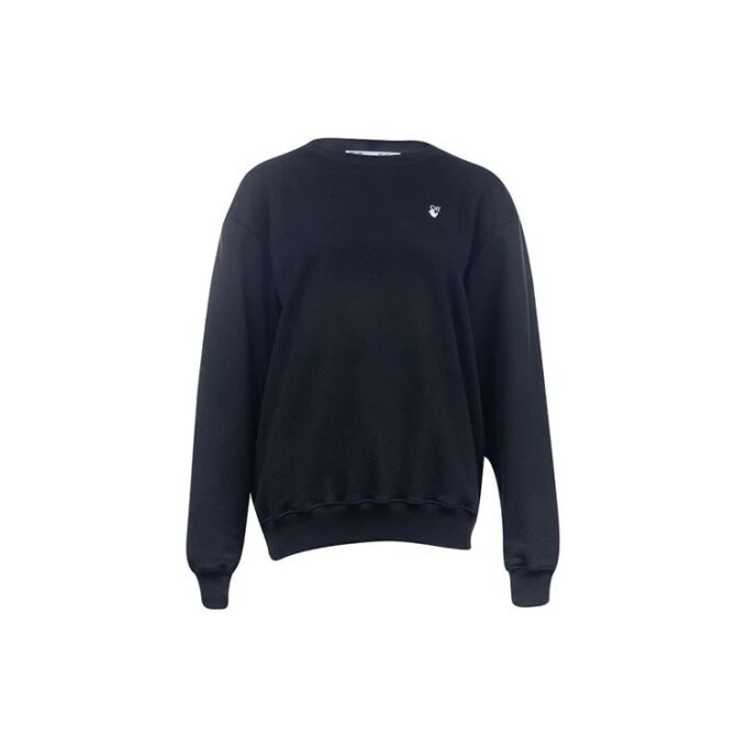 Sudadera con capucha Off-White con flecha negra