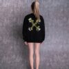 Sudadera con capucha Off-White con flecha negra