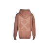 Sudadera con capucha Off-White de algodón, corte ajustado, rosa