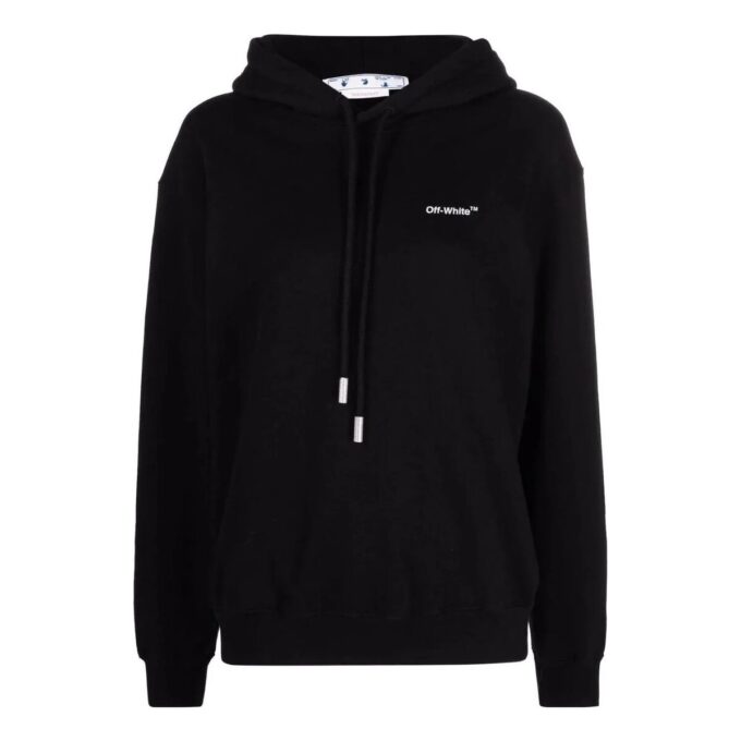 Sudadera con capucha Off-White Diag Regular «Black White»
