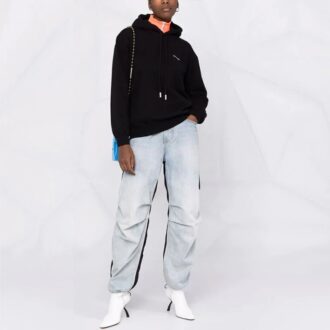 Sudadera con capucha Off-White Diag Regular «Black White»