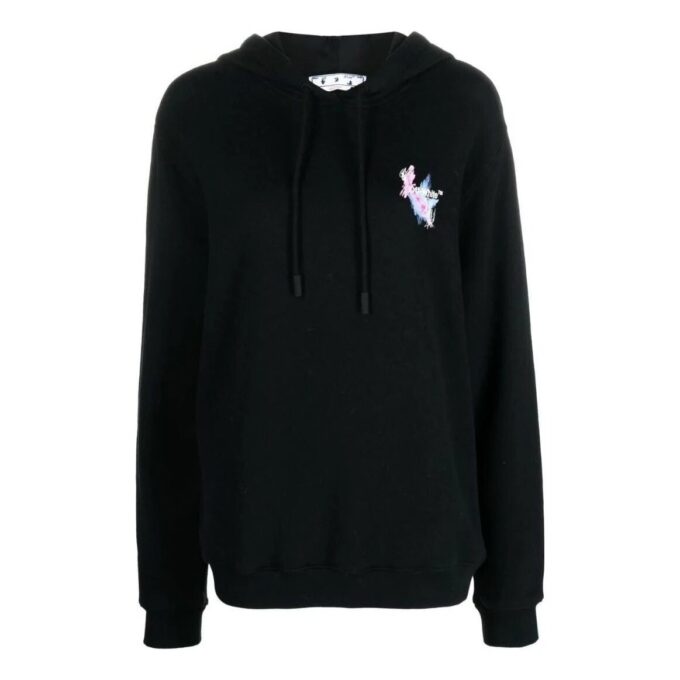 Sudadera con capucha Off-White Hotchpotch Arrow Reg «Negro»
