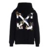 Sudadera con capucha Off-White Leaves Arrow, color negro