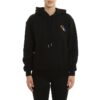 Sudadera con capucha Off-White Leaves Arrow, color negro
