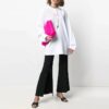 Sudadera con capucha Off-White SS21 con estampado del logotipo, versión blanca