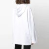 Sudadera con capucha Off-White SS21 con estampado del logotipo, versión blanca