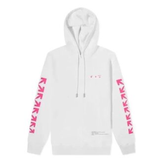 Sudadera con capucha Off-White x END. Till The End «White Pink»