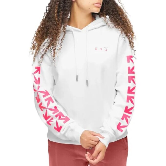 Sudadera con capucha Off-White x END. Till The End «White Pink»